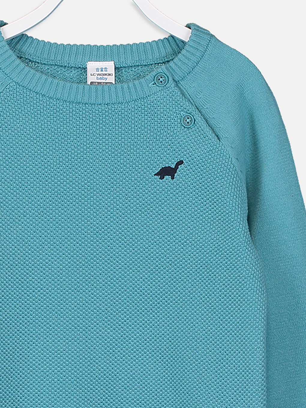 Baby Boy TURQUOISE Sweater-2