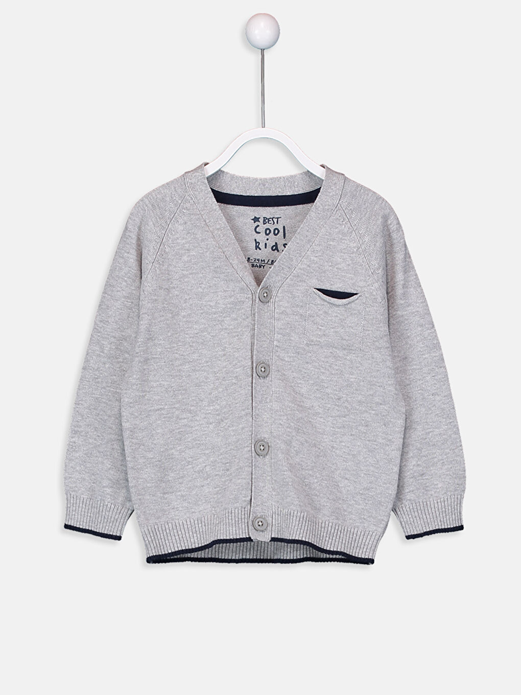 Baby Boy GREY Cardigan