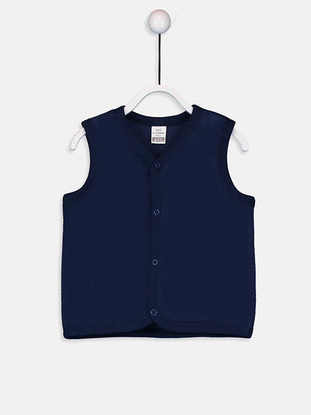 Beyaz Erkek Bebek Pijama Takımı 3'lü-3