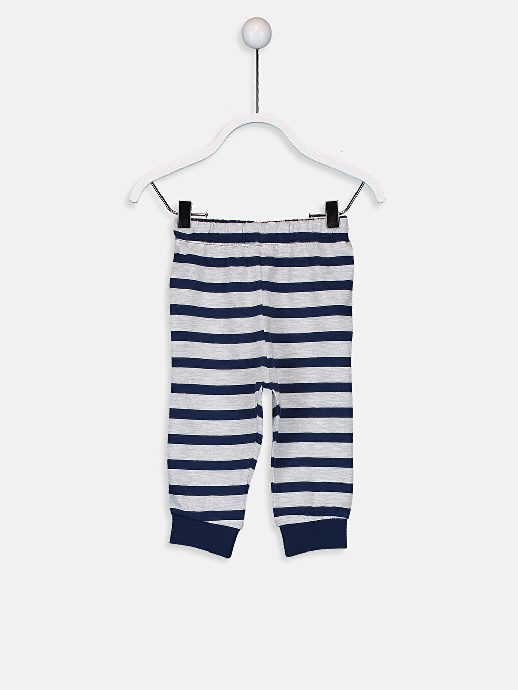 Beyaz Erkek Bebek Pijama Takımı 3'lü-4