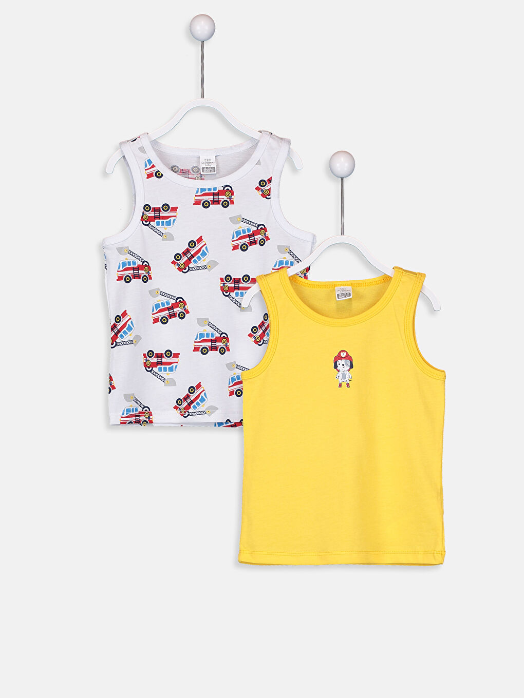 Lot de 2 Débardeurs Imprimés en Coton pour Bébé Garçon