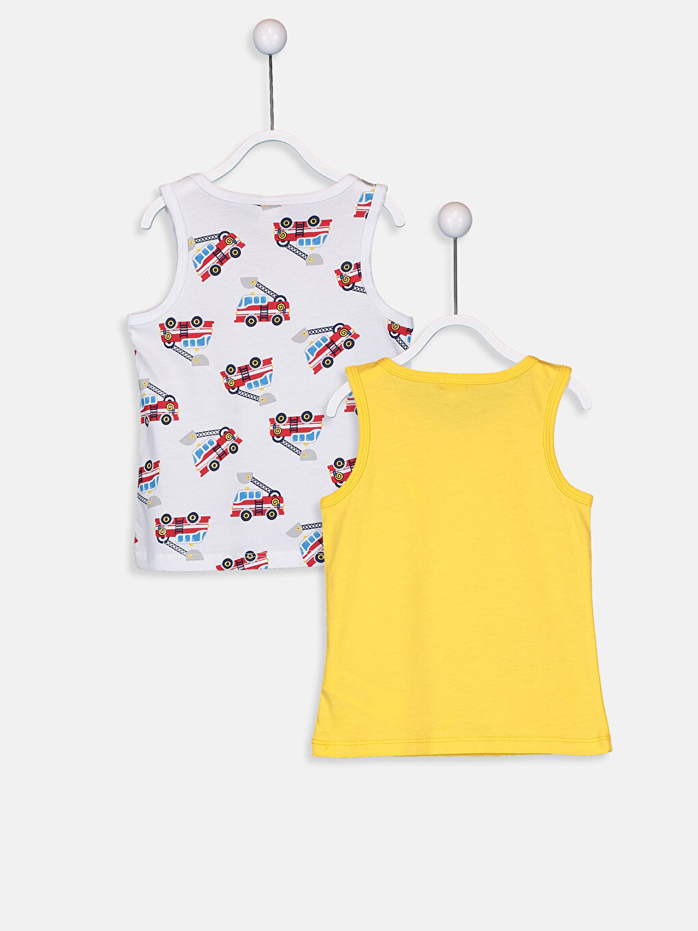 Lot de 2 Débardeurs Imprimés en Coton pour Bébé Garçon-1