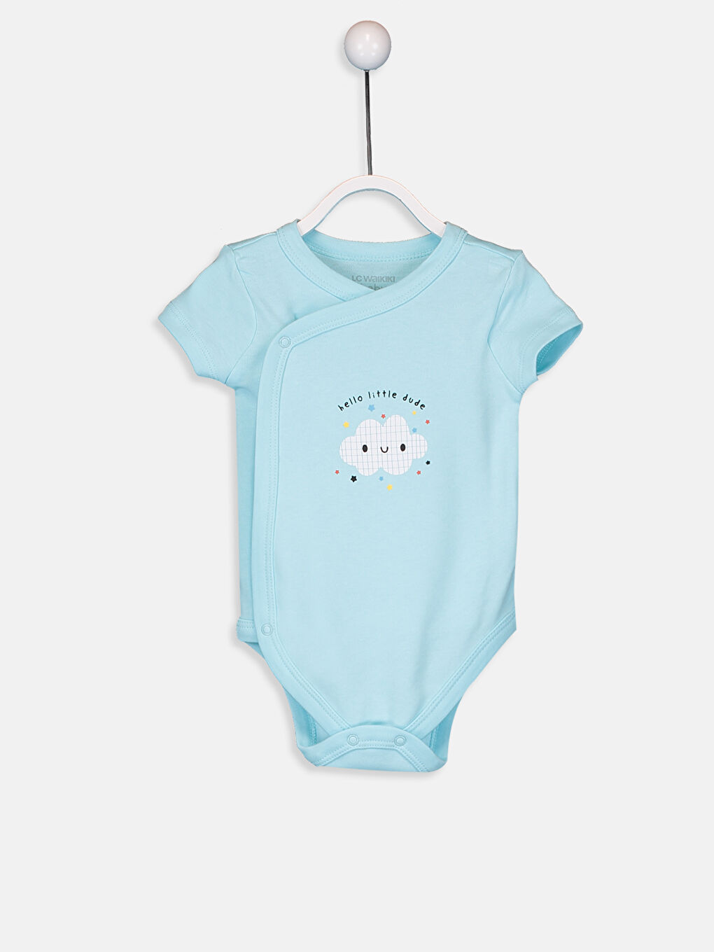 Baby Boy TURQUOISE Bodysuit-2