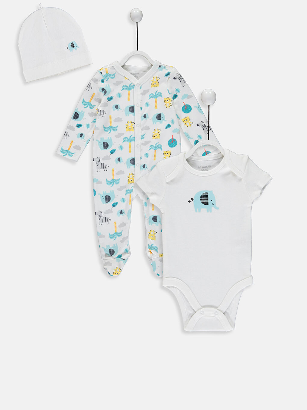LCW baby Baby Boy WHITE Newborn Set -9W1404Z1-LU7
