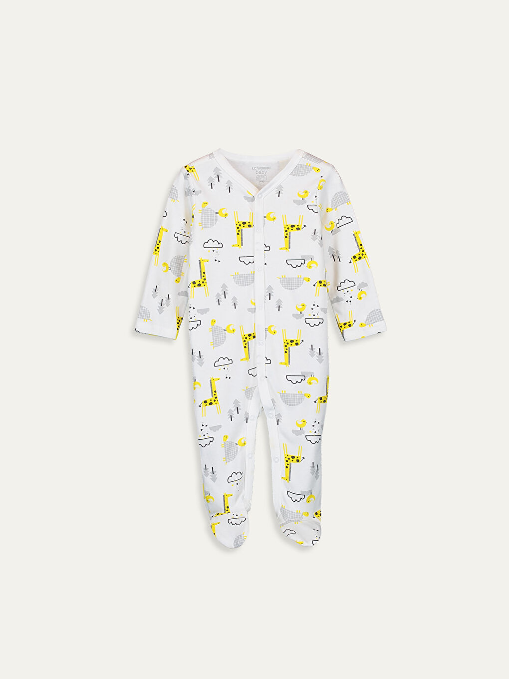 Baby Boy WHITE Jumpsuit-2