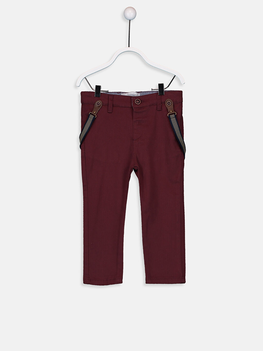 Pantalon ROUGE BORDEAUX Bébé garçon 