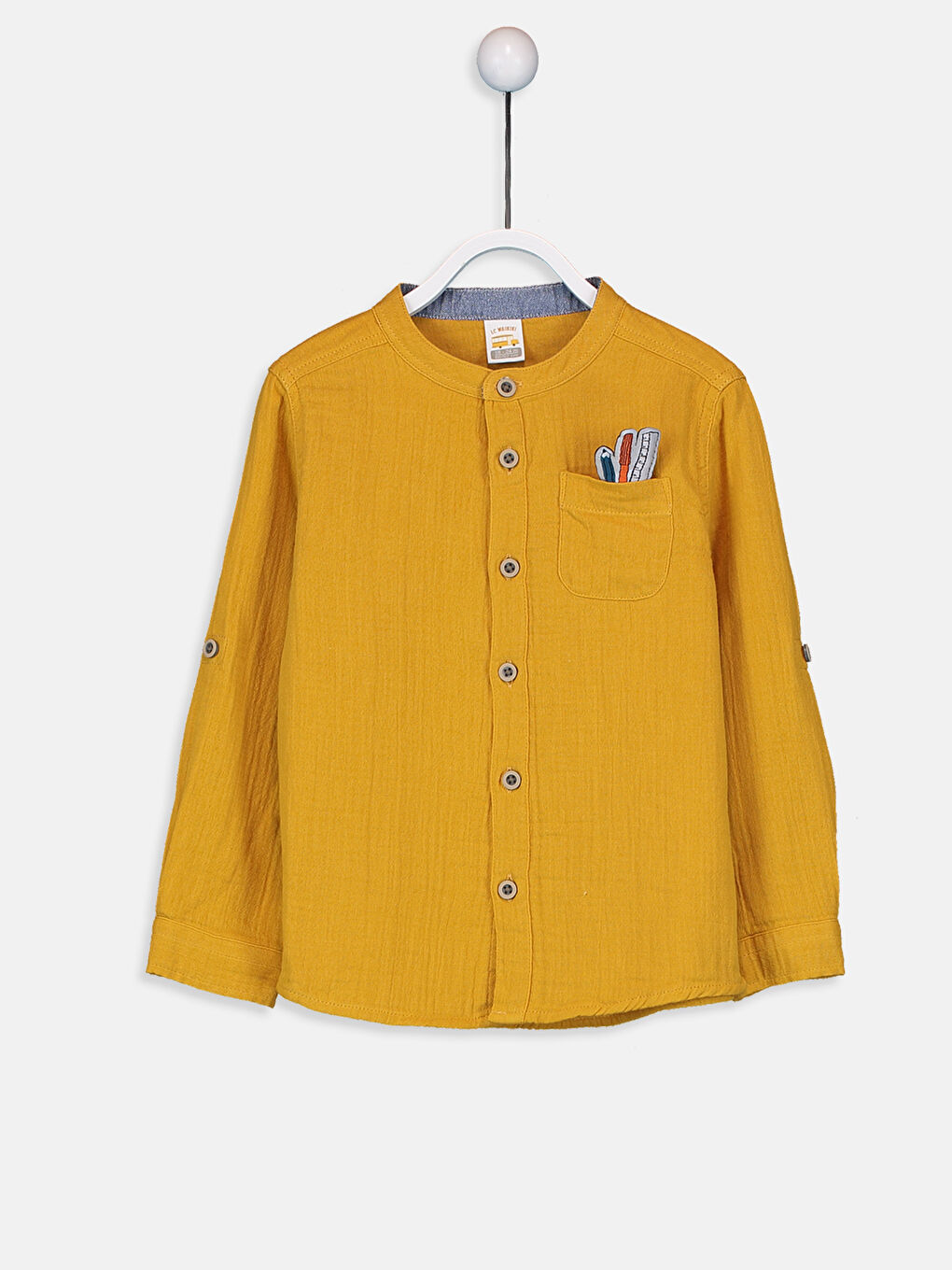 Chemise JAUNE Bébé garçon -1