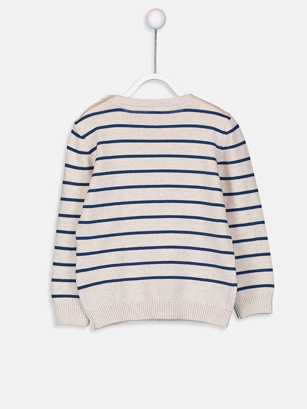 Малыши мальчики экрю Свитер-2