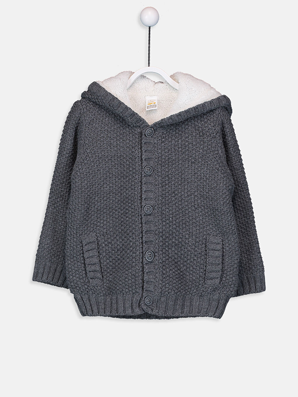 Малыши мальчики Антрацитовый Кардиган