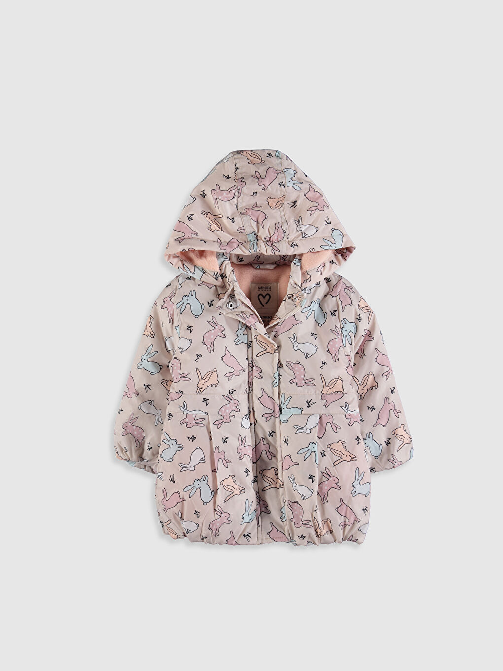 بالطو بناتي بكابوش وكم طويل