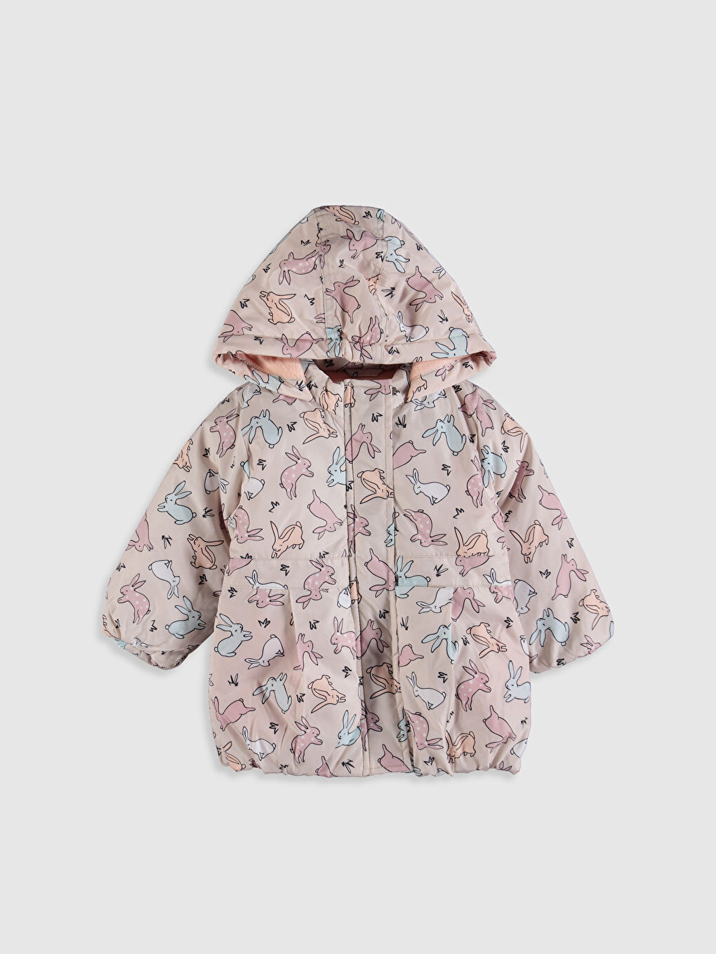 بالطو بناتي بكابوش وكم طويل-1