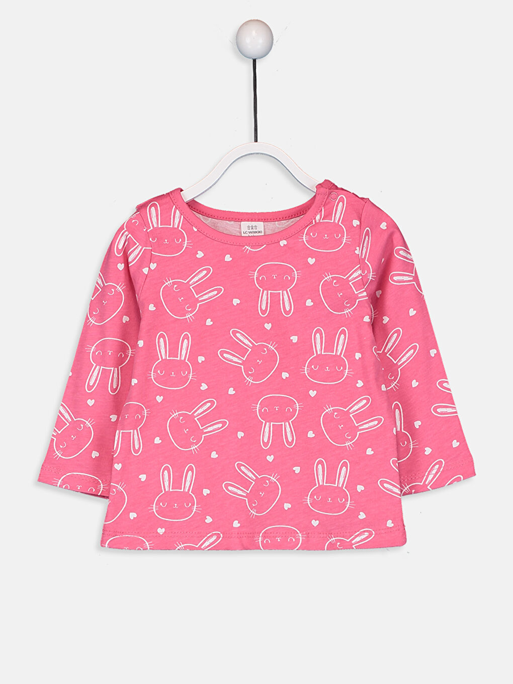 Beyaz Kız Bebek Desenli Pijama Takımı 4'lü-3