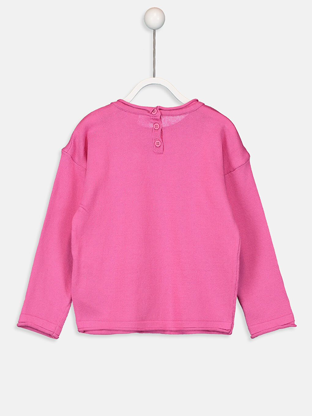 Baby Girl FUCHSIA Sweater-1