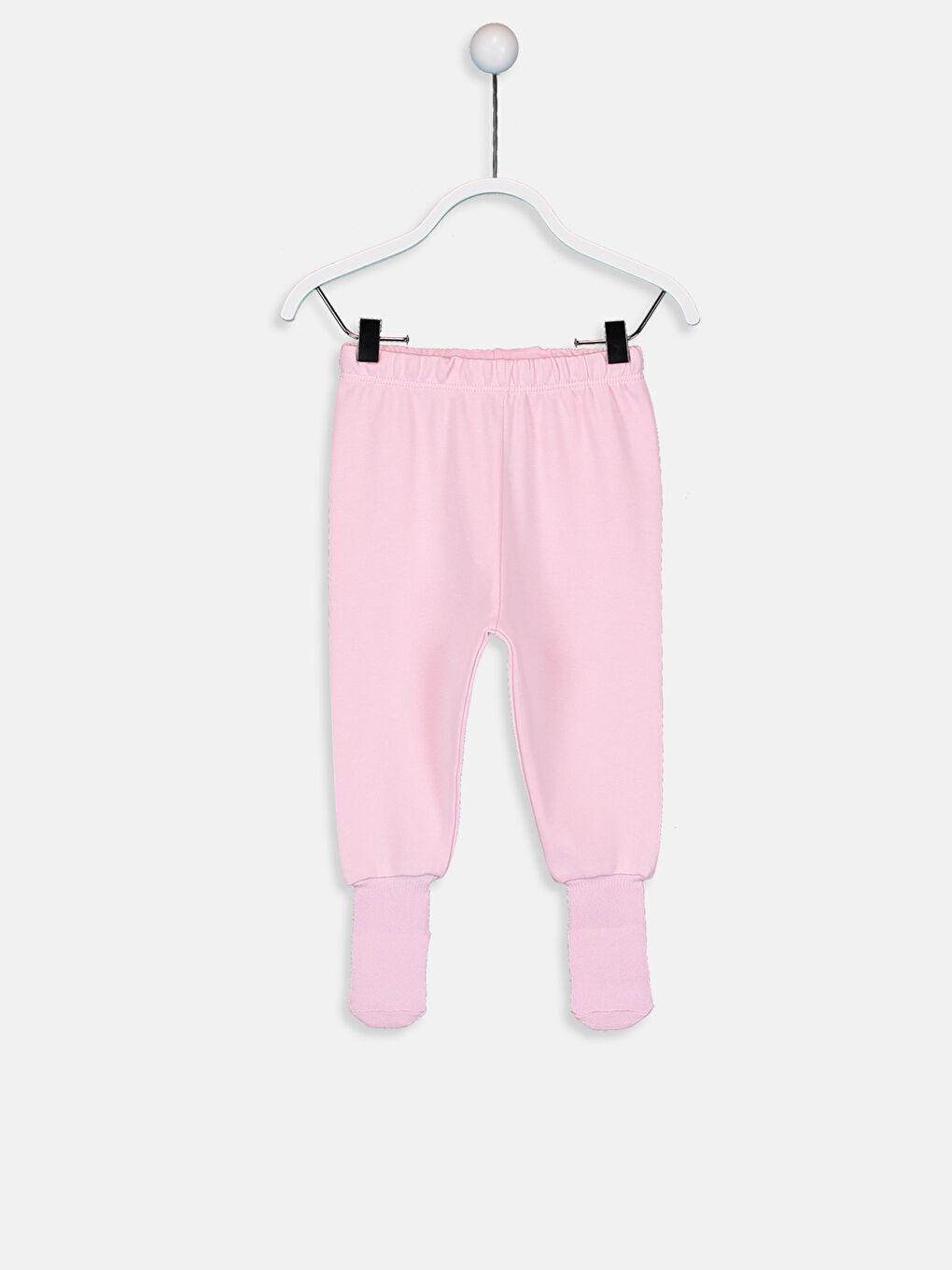 Elasticated Waist Full-feet Baby Girls Pyjama Bottoms 2 Pack-3