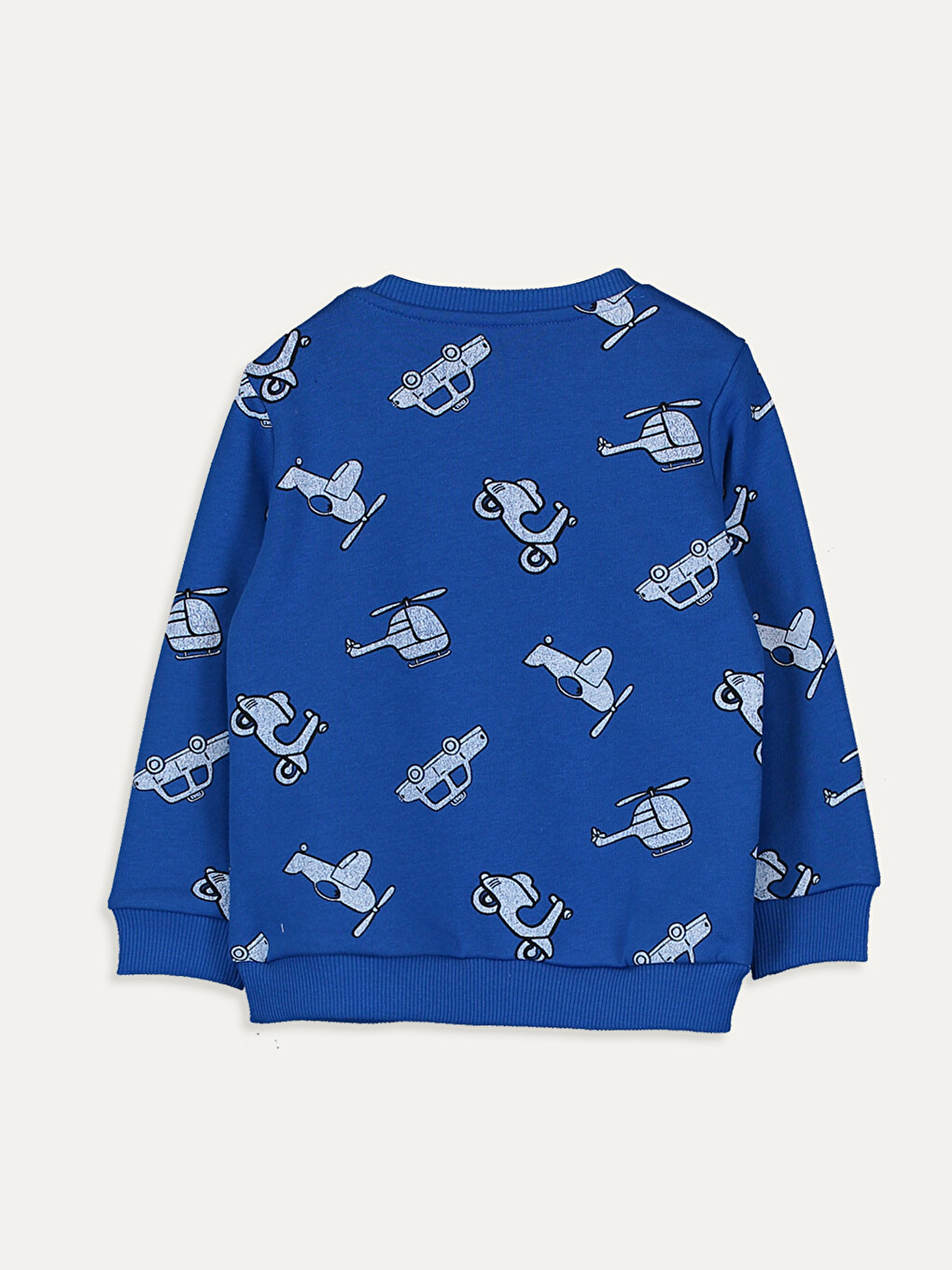 Baby Boy White Sweatshirt-1