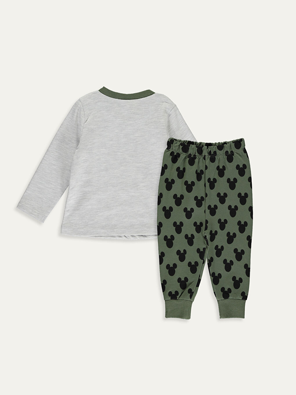Baby Boy’s Mickey Mouse Printed Pyjamas Set-1