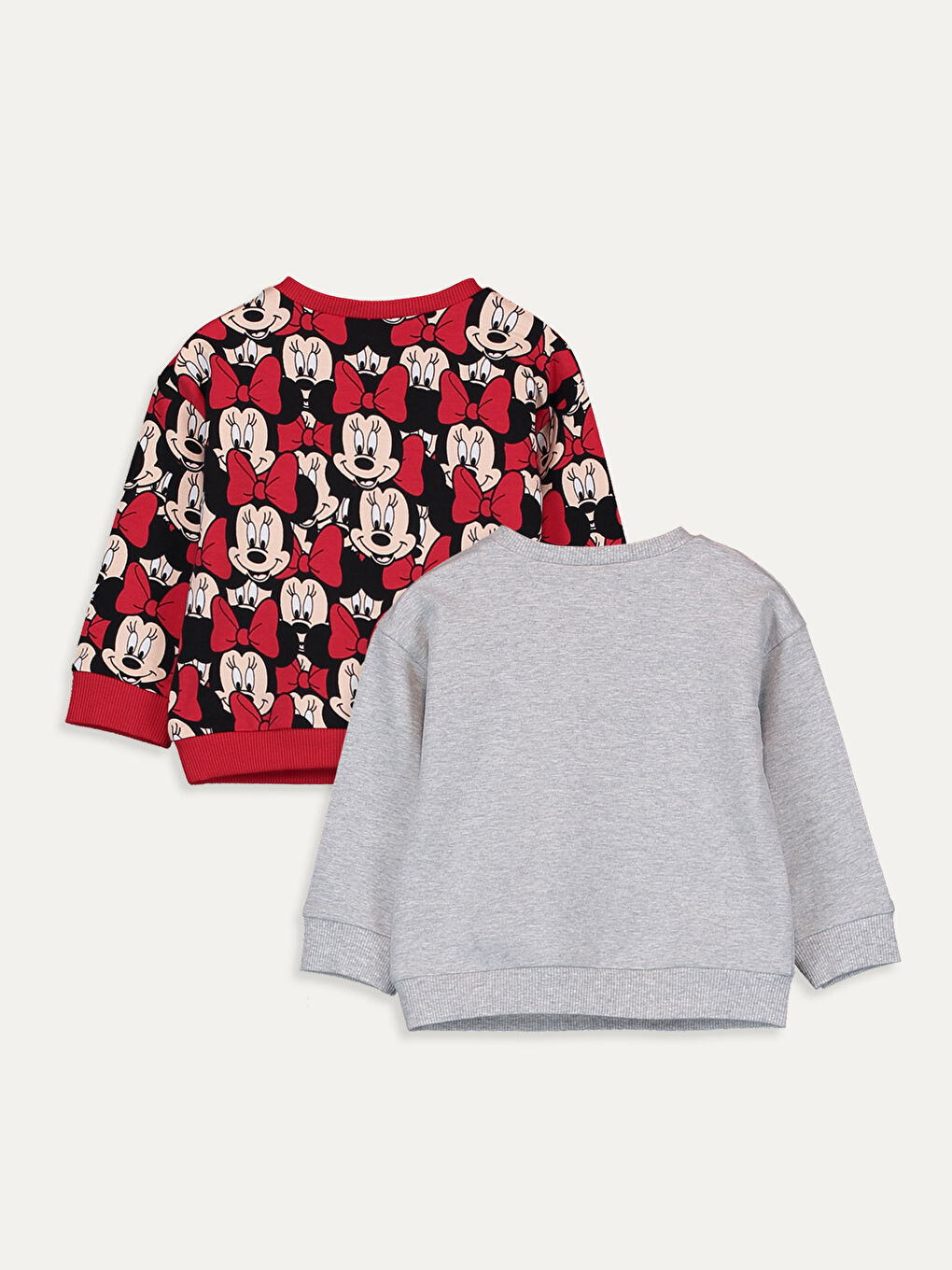 Kırmızı Bisiklet Yaka Kız Bebek Çıtçıtlı Bodysuit-1