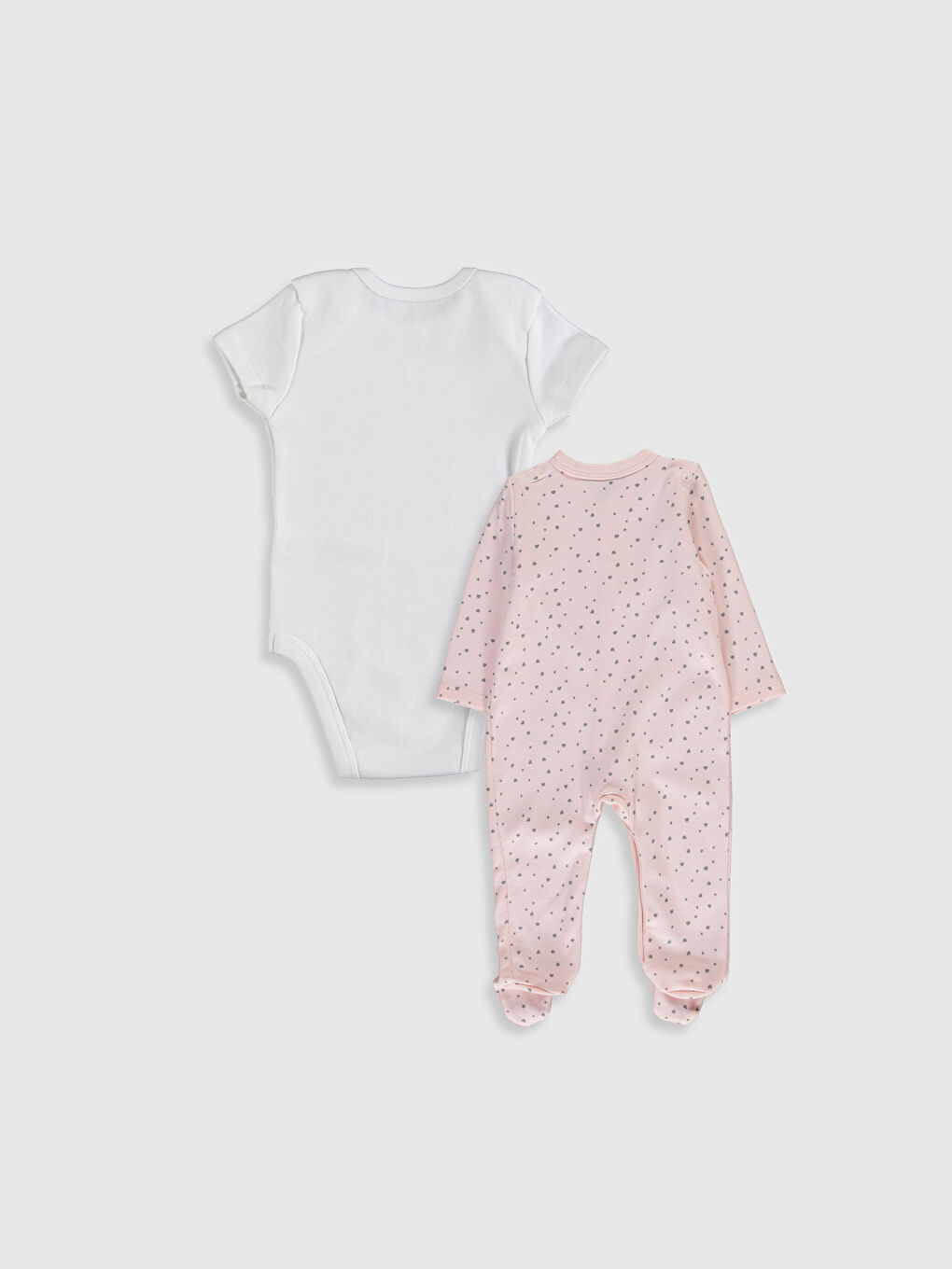 Pembe Kız Bebek Hastane Çıkış Seti-1