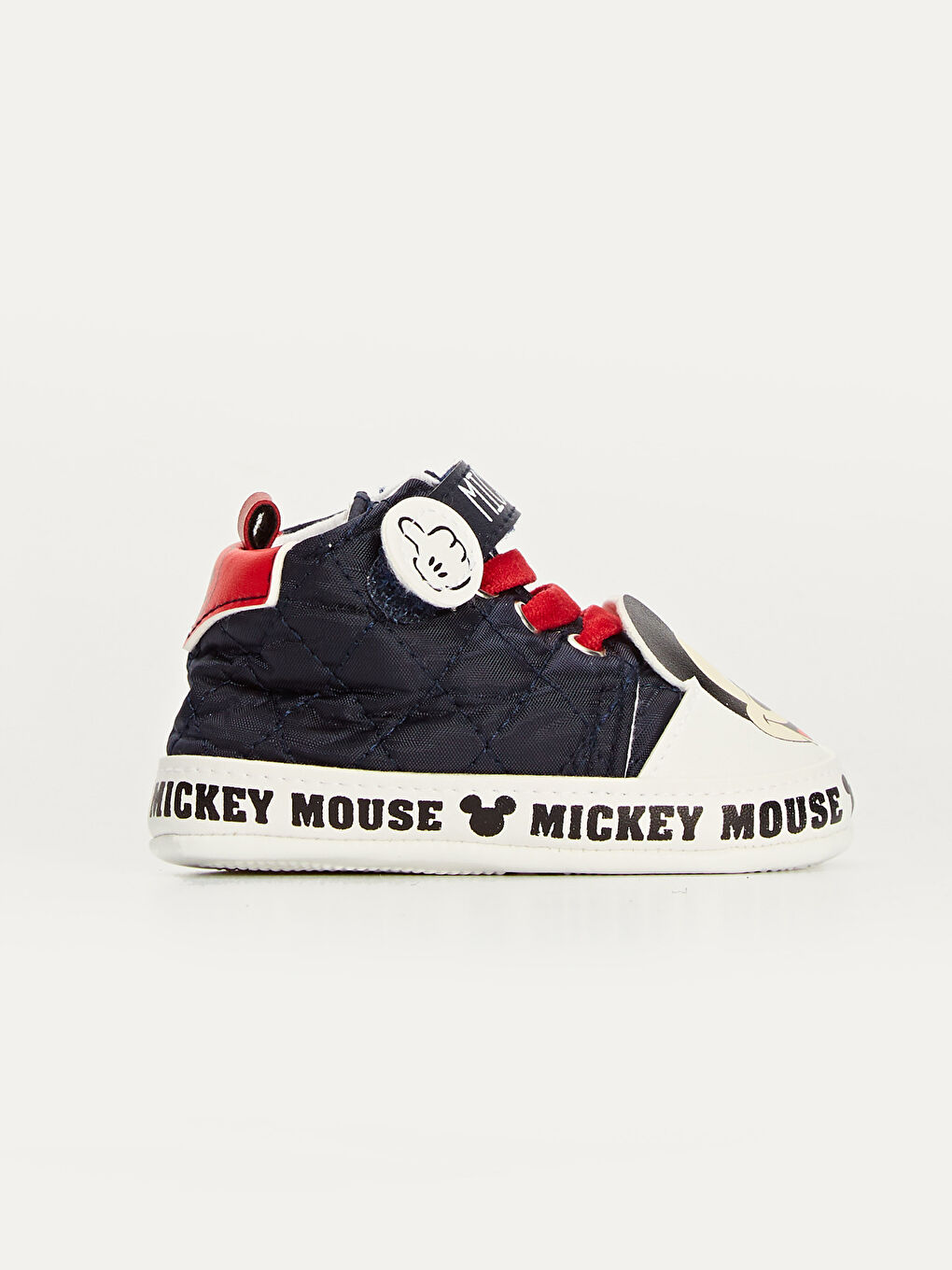 Lacivert Erkek Bebek Mickey Mouse Lisanslı Yürüme Öncesi Ayakkabı