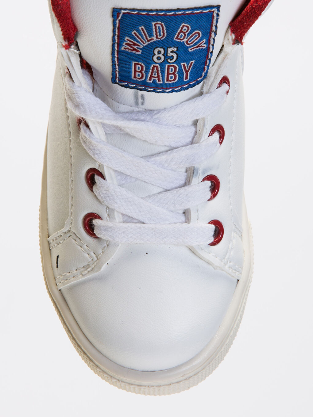 Beyaz Erkek Bebek Günlük Bilekli Ayakkabı-4