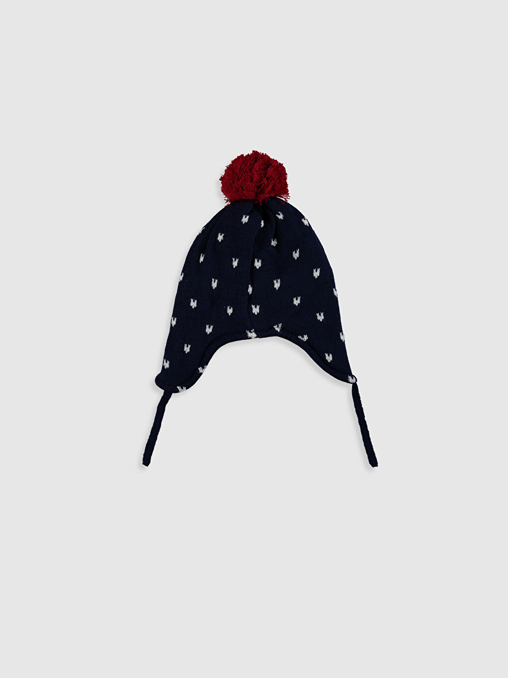 Сәби ұлдар көк Тоқыма бини шапкасы-1