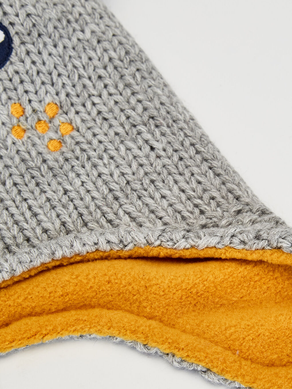 Bonnet GRIS Bébé garçon -1