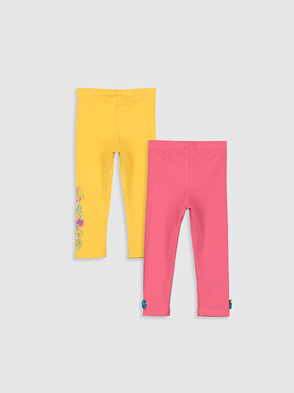 Baby Girl GREEN Leggings-1