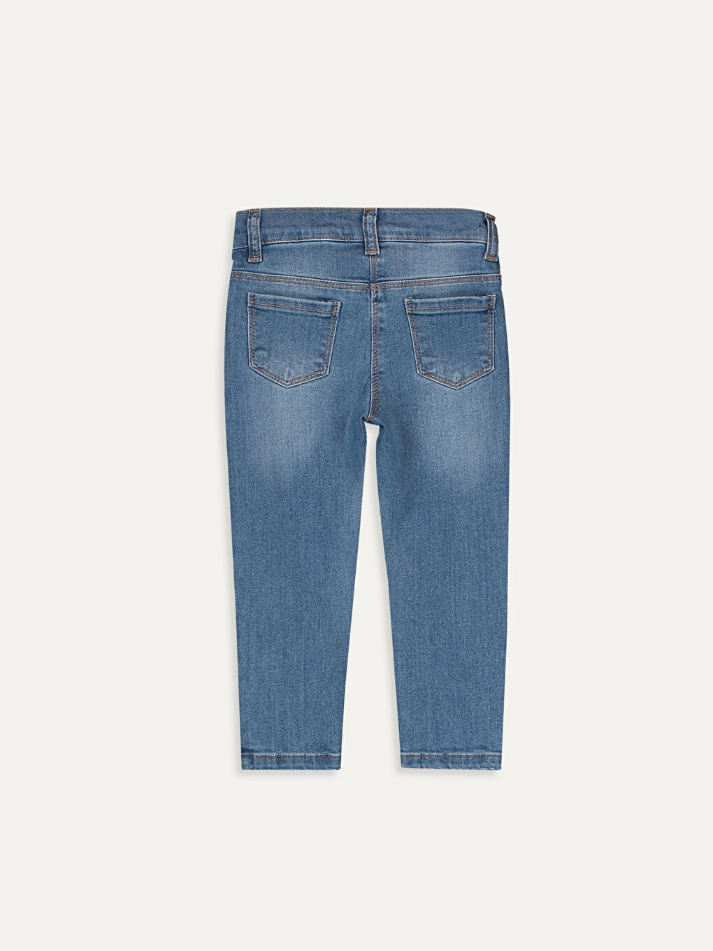 İndigo Standart Kalıp Kız Bebek Jean-2