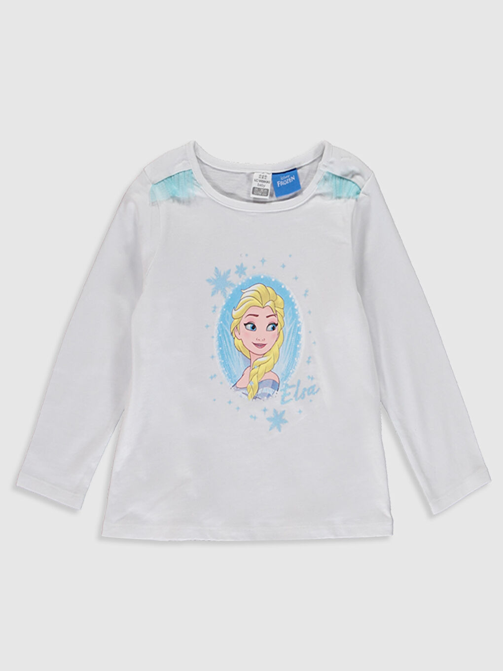 طقم بيجاما للبنات بطبعات إلسا مكون من 3 قطع-2