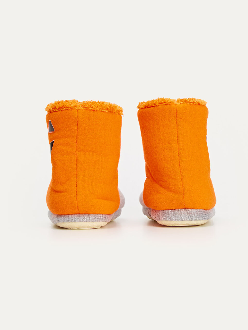 Малыши мальчики Серый Домашние сапожки-тапочки-3