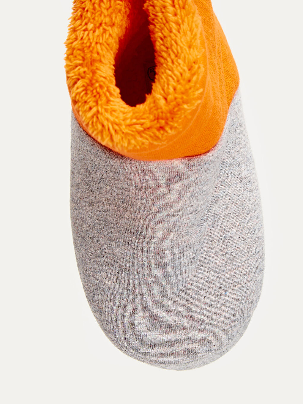 Малыши мальчики Серый Домашние сапожки-тапочки-4