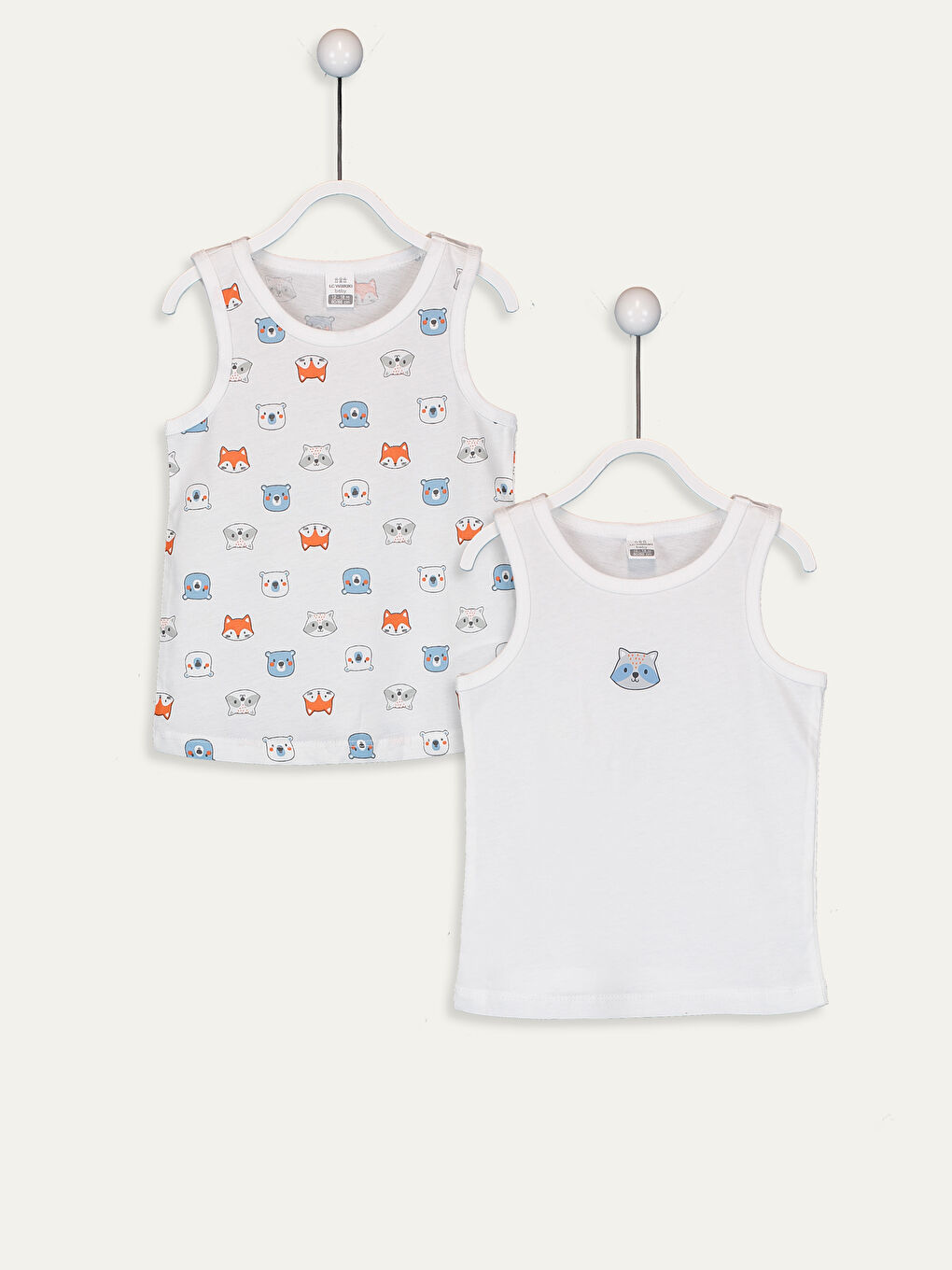 Lot de 2 débardeurs à motifs bébé garçon