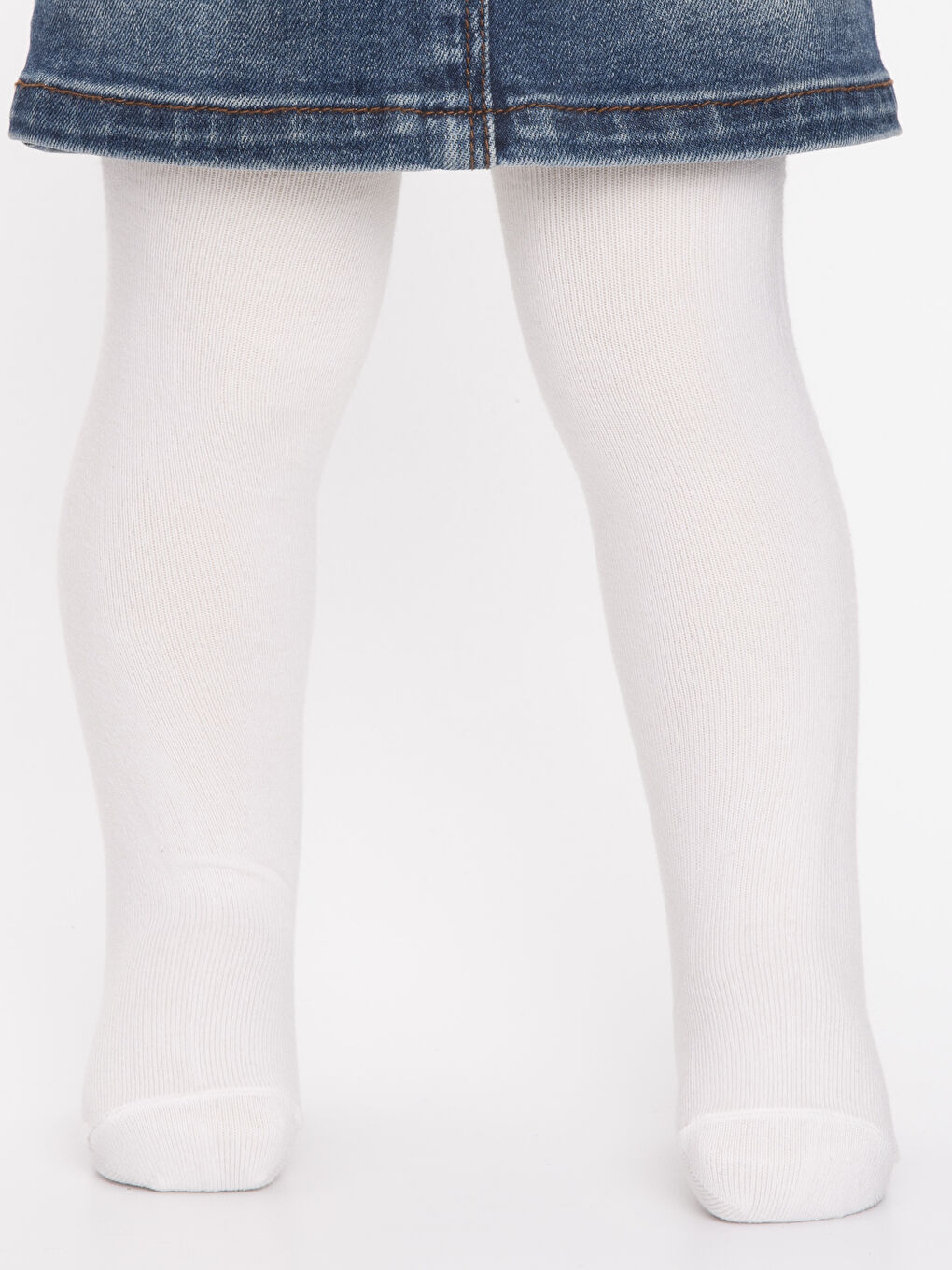 Ekru Erkek Bebek Külotlu Çorap-4