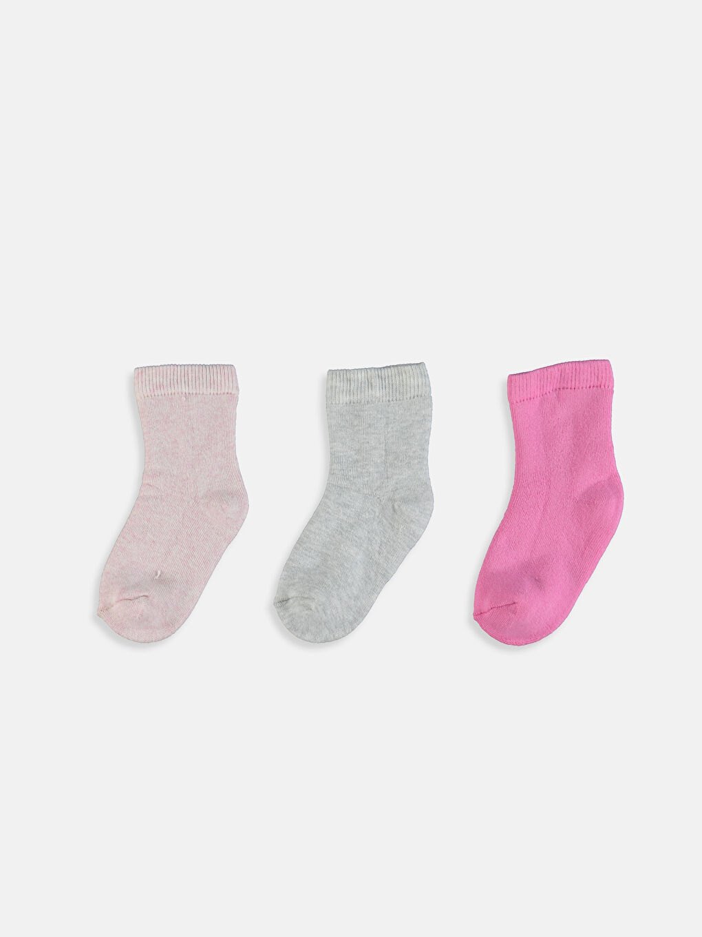 Baby Girl PINK Ankle Socks-1