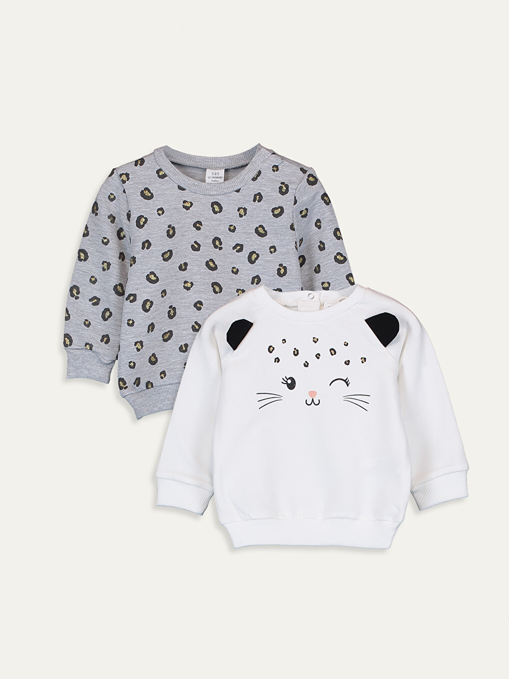 Baby Girl Ecru Bodysuit