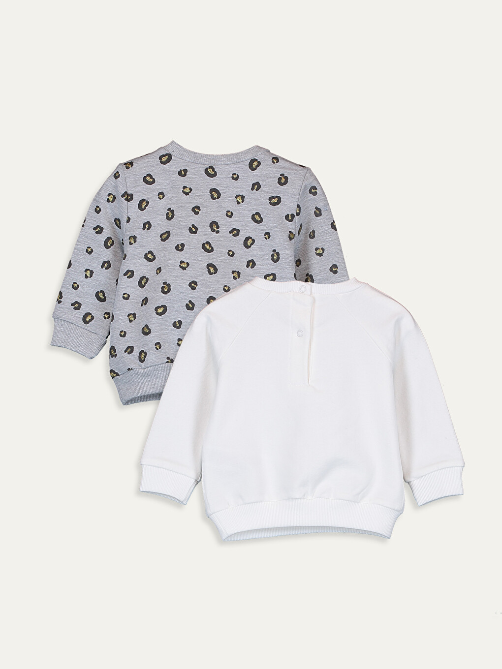Baby Girl Ecru Bodysuit-1