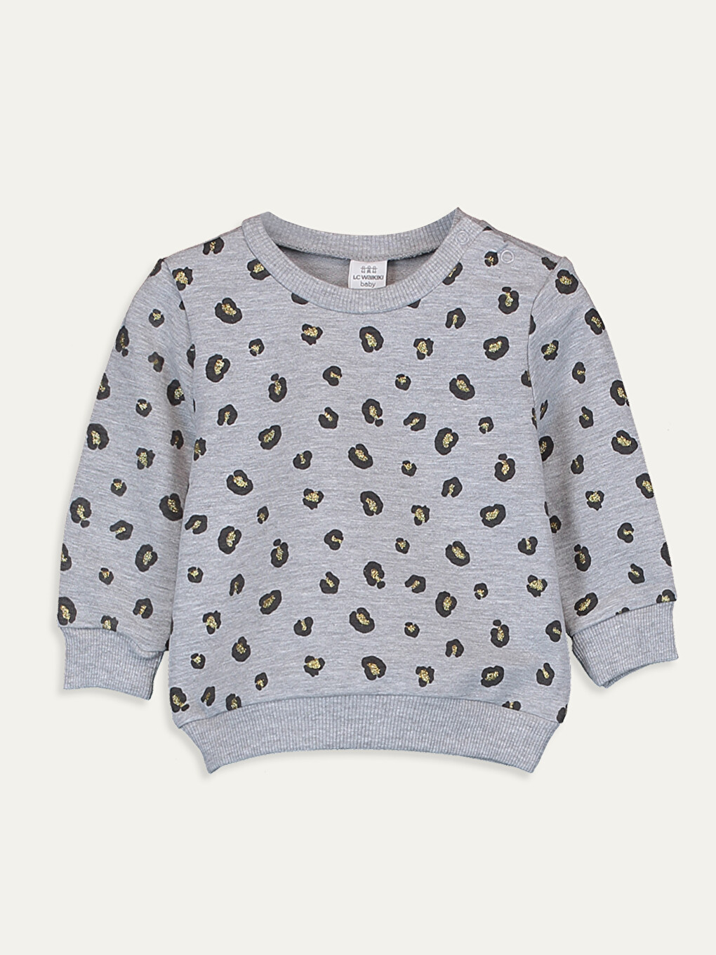 Baby Girl Ecru Bodysuit-3