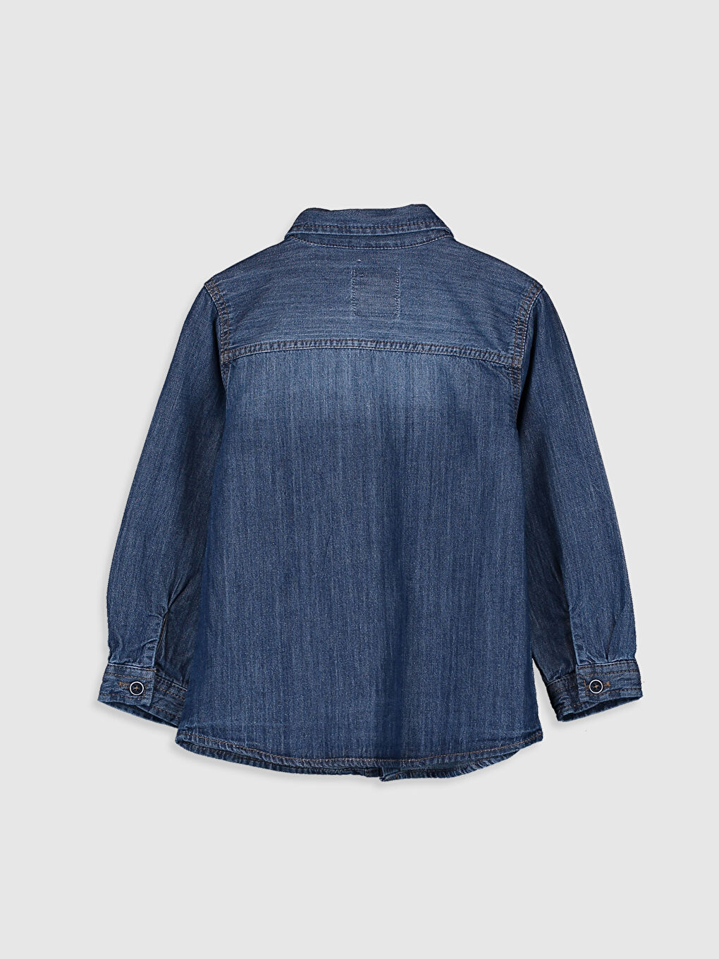 Orta İndigo Rodeo Gömlek-1