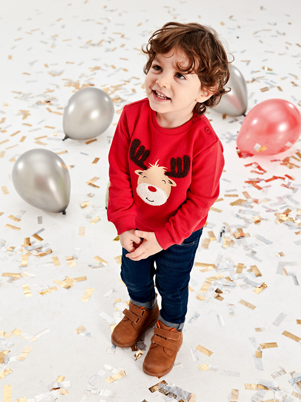 Baby Boy RED Sweatshirt