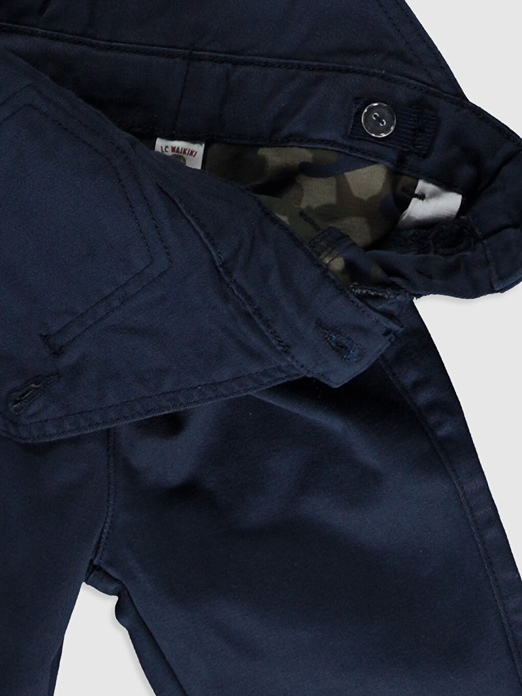 Baby Boy NAVY Dungarees-3