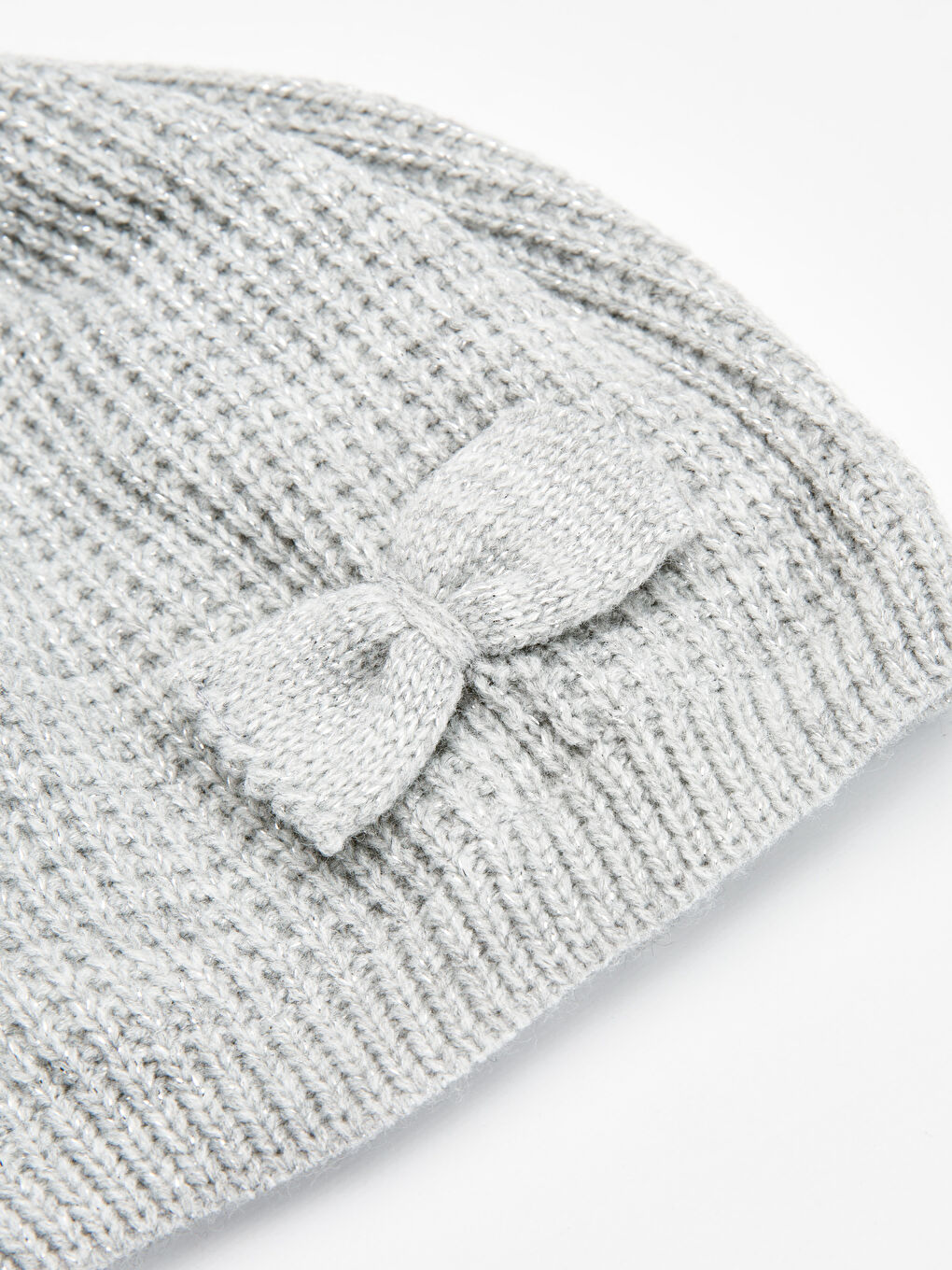 Bonnet GRIS Bébé Fille-1