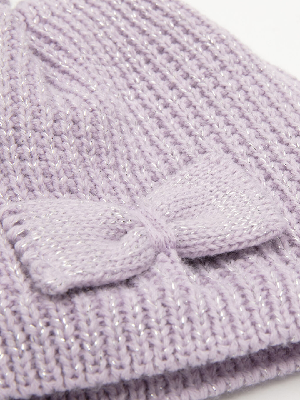 Baby Girl LILAC Beanie-1