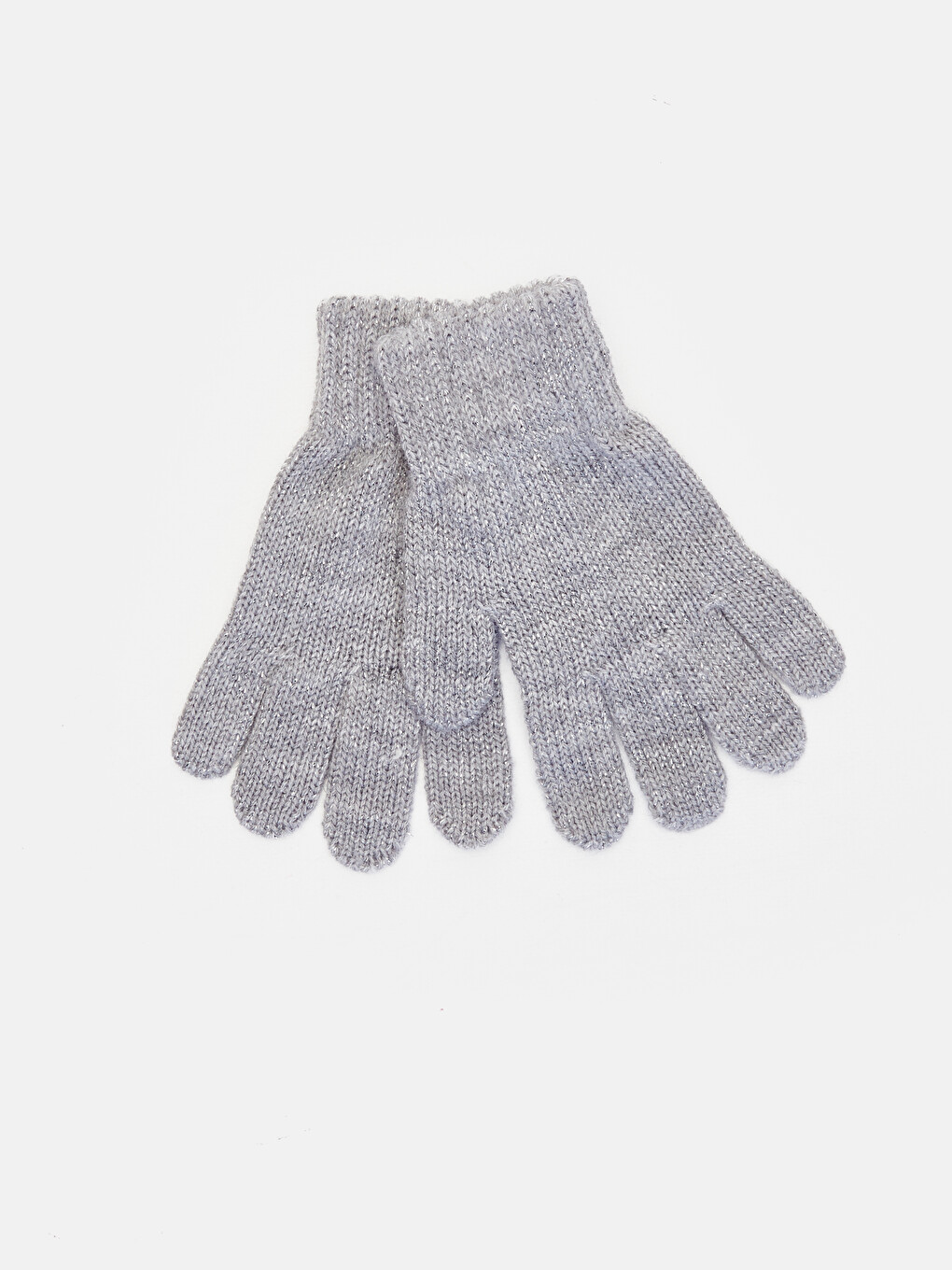 Baby Girl Grey Gloves-2