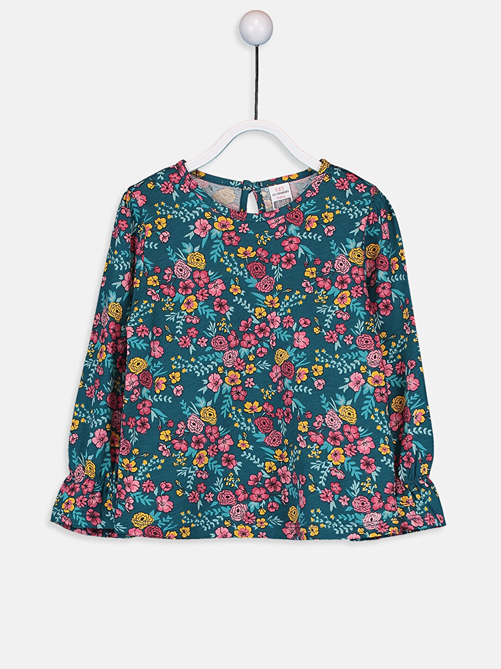 Yeşil Baskılı Tişört-2