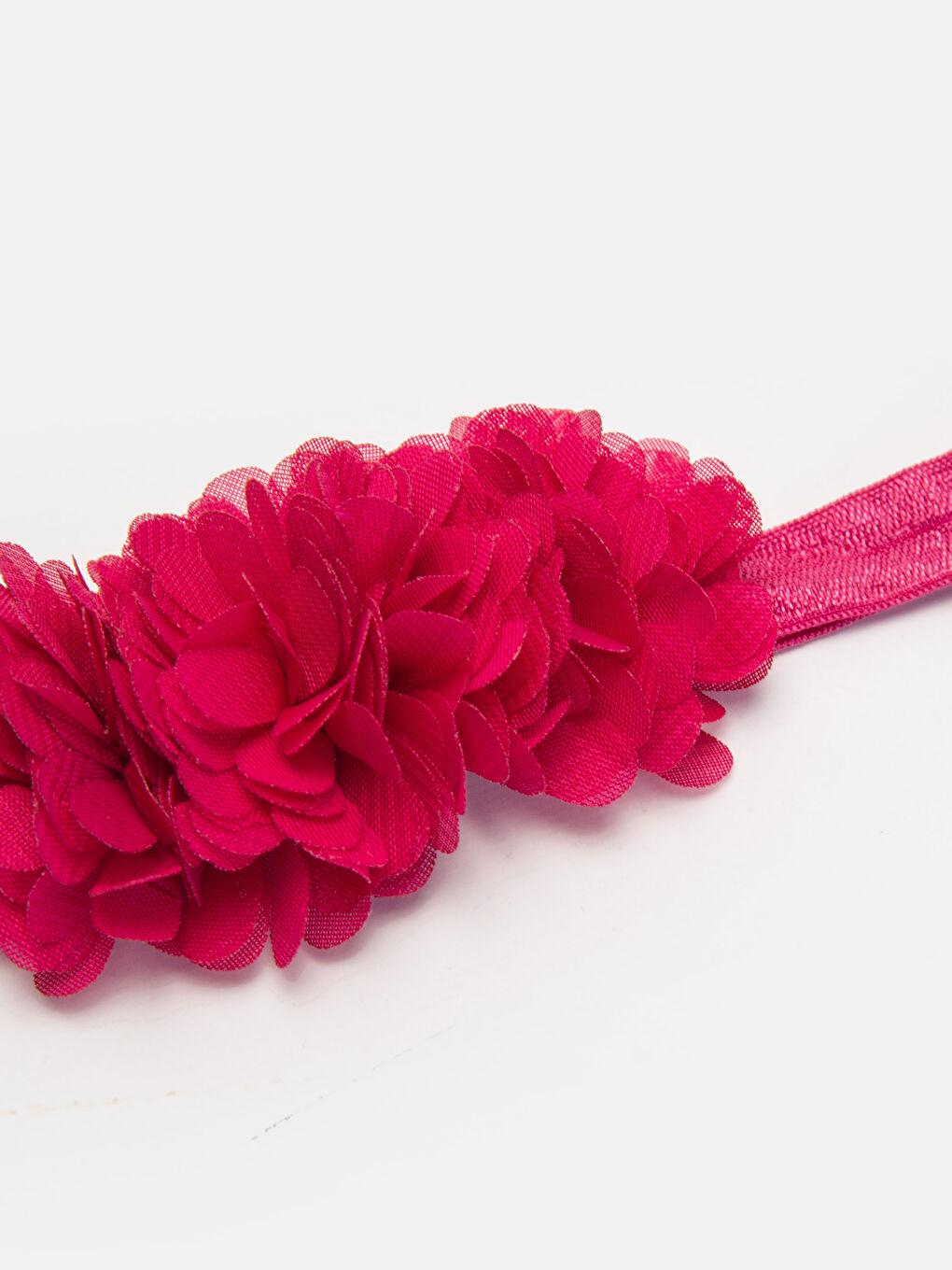 Bandeau ROUGE BORDEAUX Bébé Fille-1