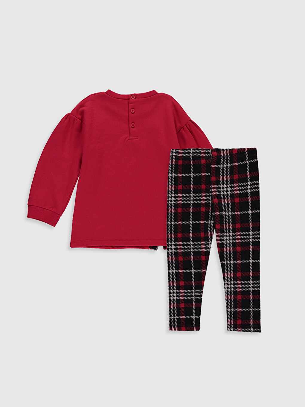 Baby-Mädchen Rot Set-1
