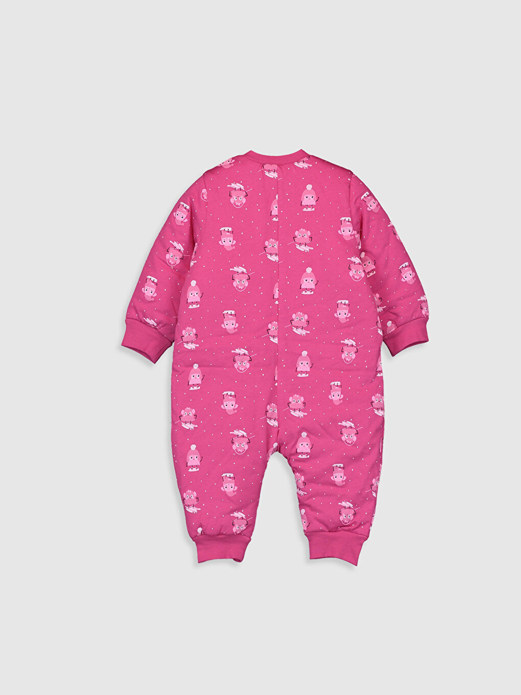 Koyu Pembe Baskılı Uyku Tulumu-1