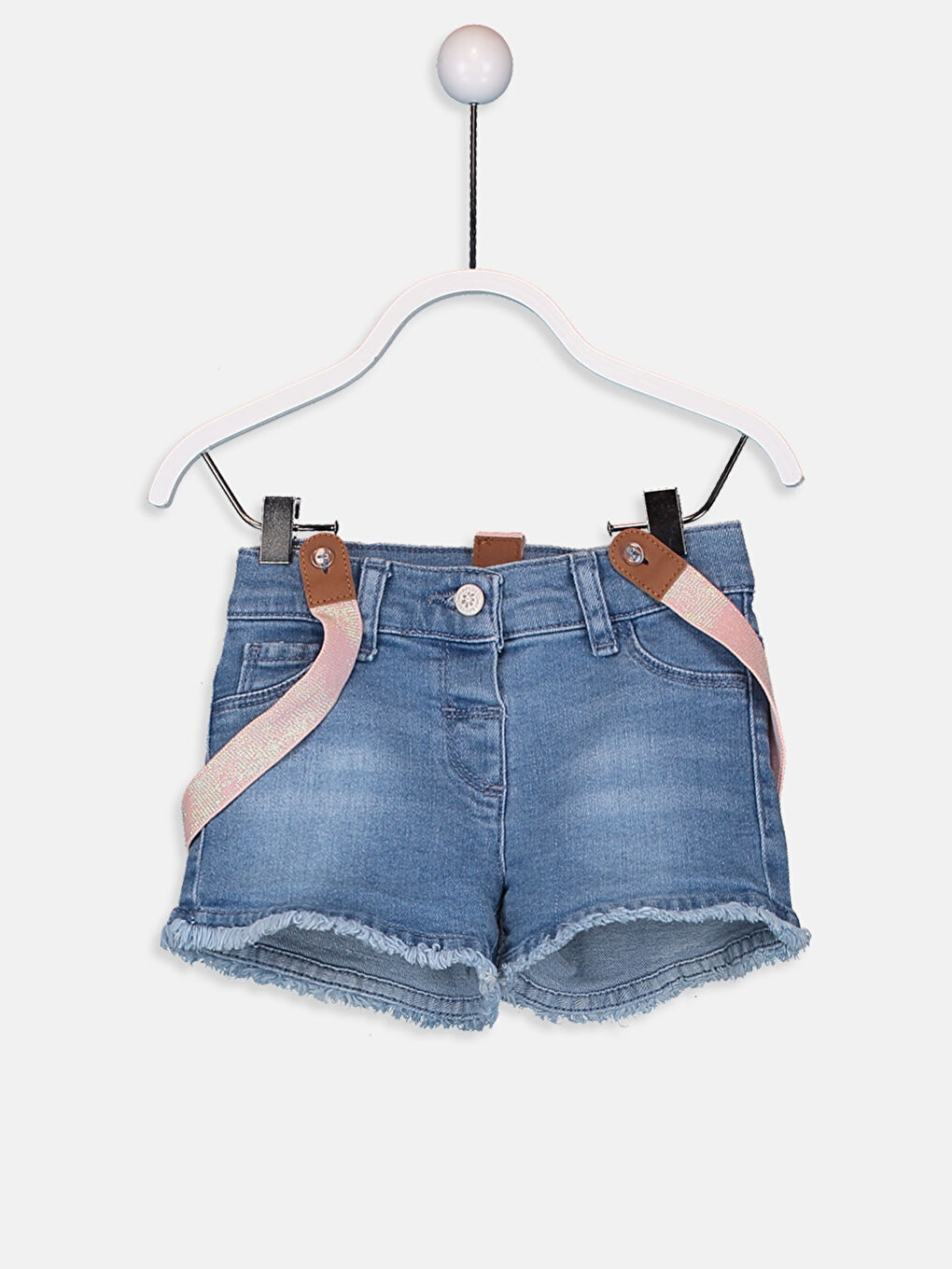 Orta İndigo Rodeo Jean Şort