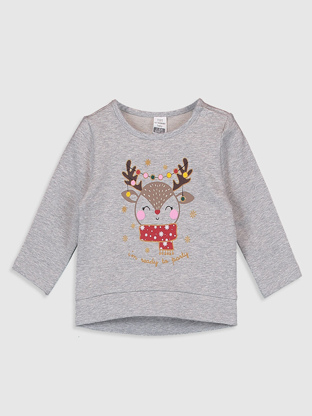 Baby Girl GREY T-Shirt-2