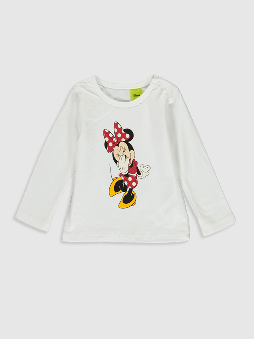 Crew Neck Baby Girls' T-Shirt-2
